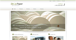 Desktop Screenshot of devapaper.com